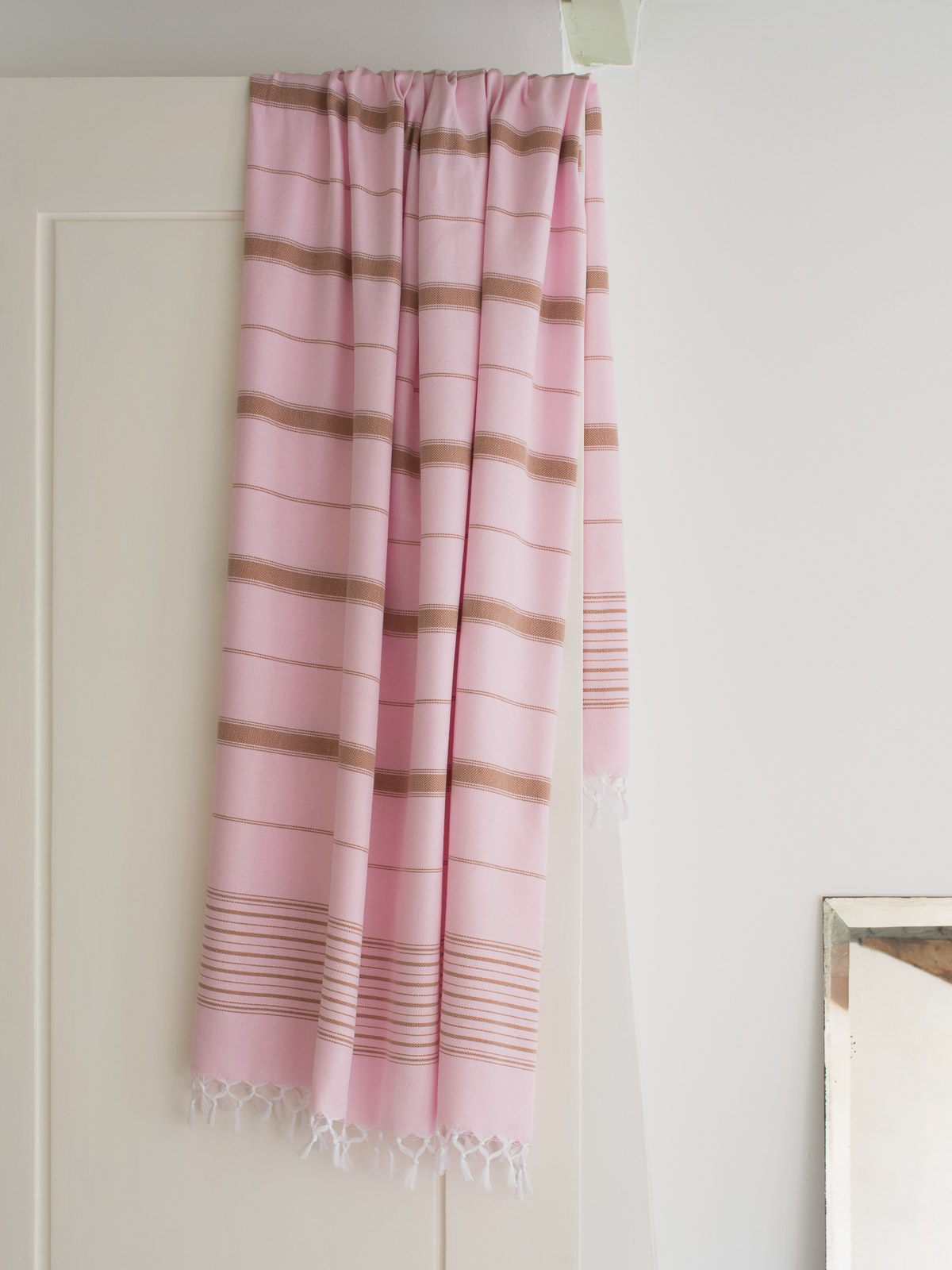hammam towel pink/brown